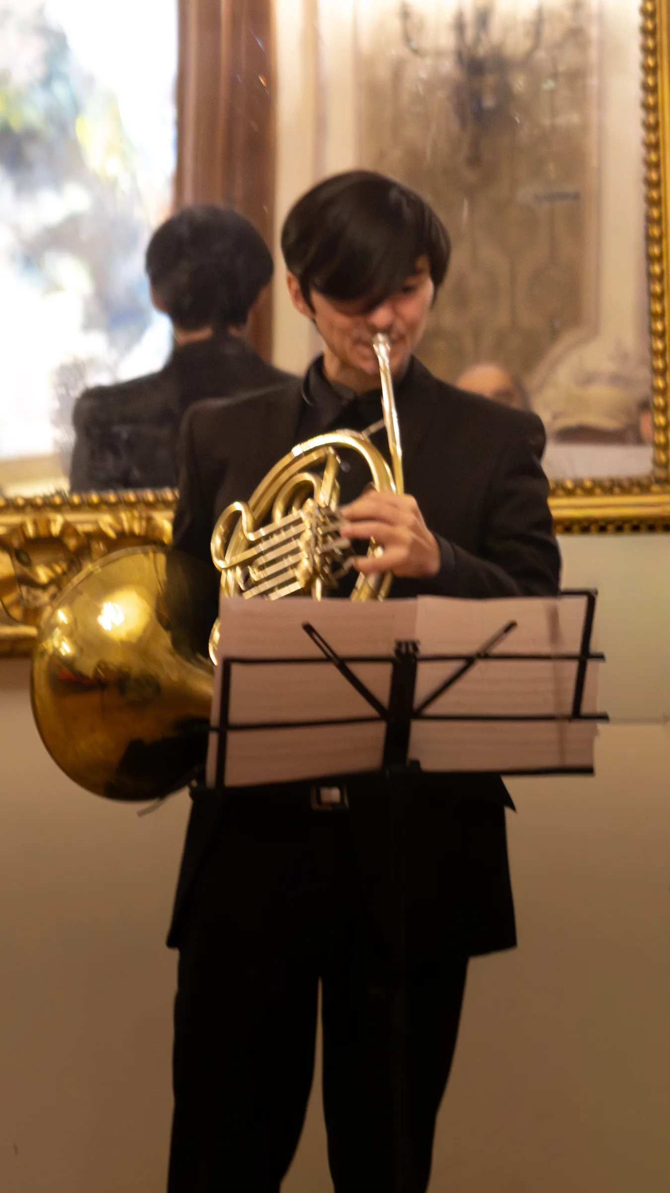 Cornista de la Orquesta