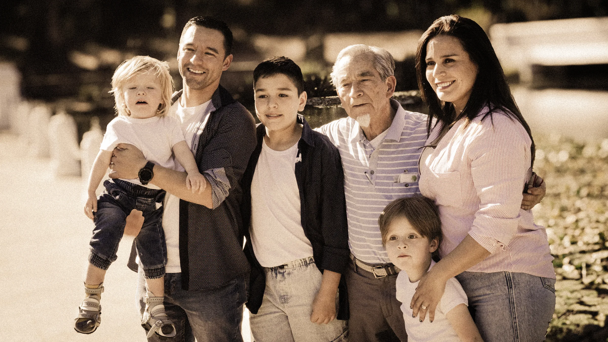 Retrato de tres generaciones