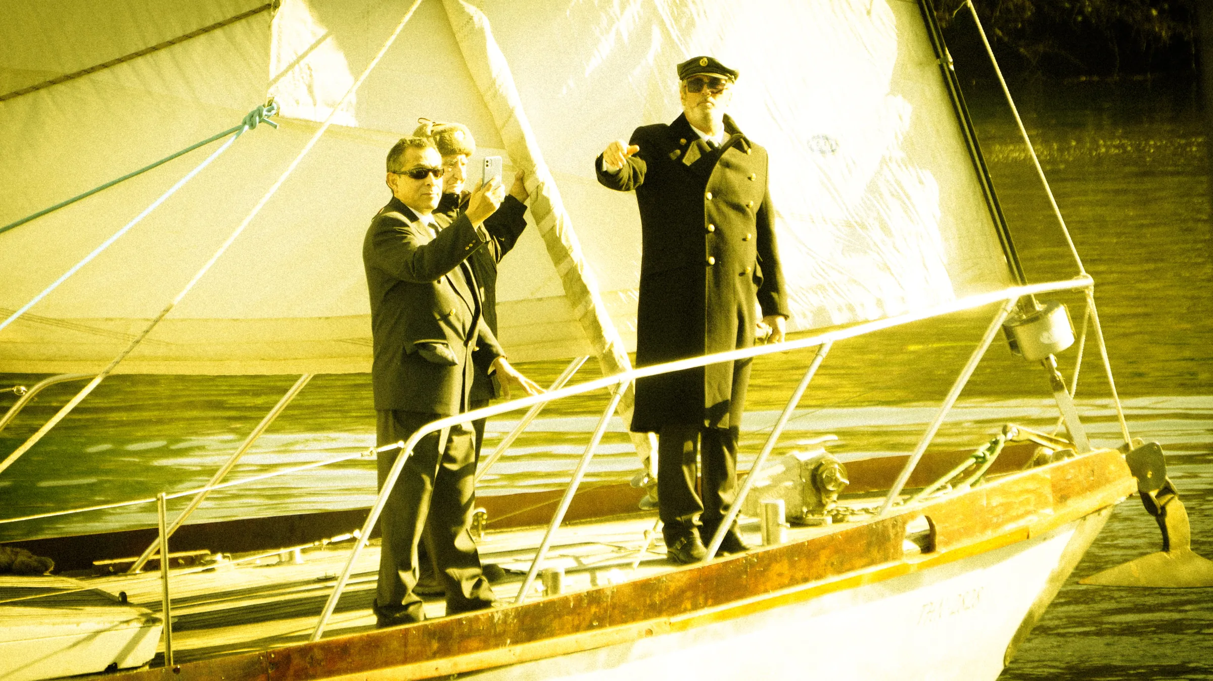 Saludo desde el velero