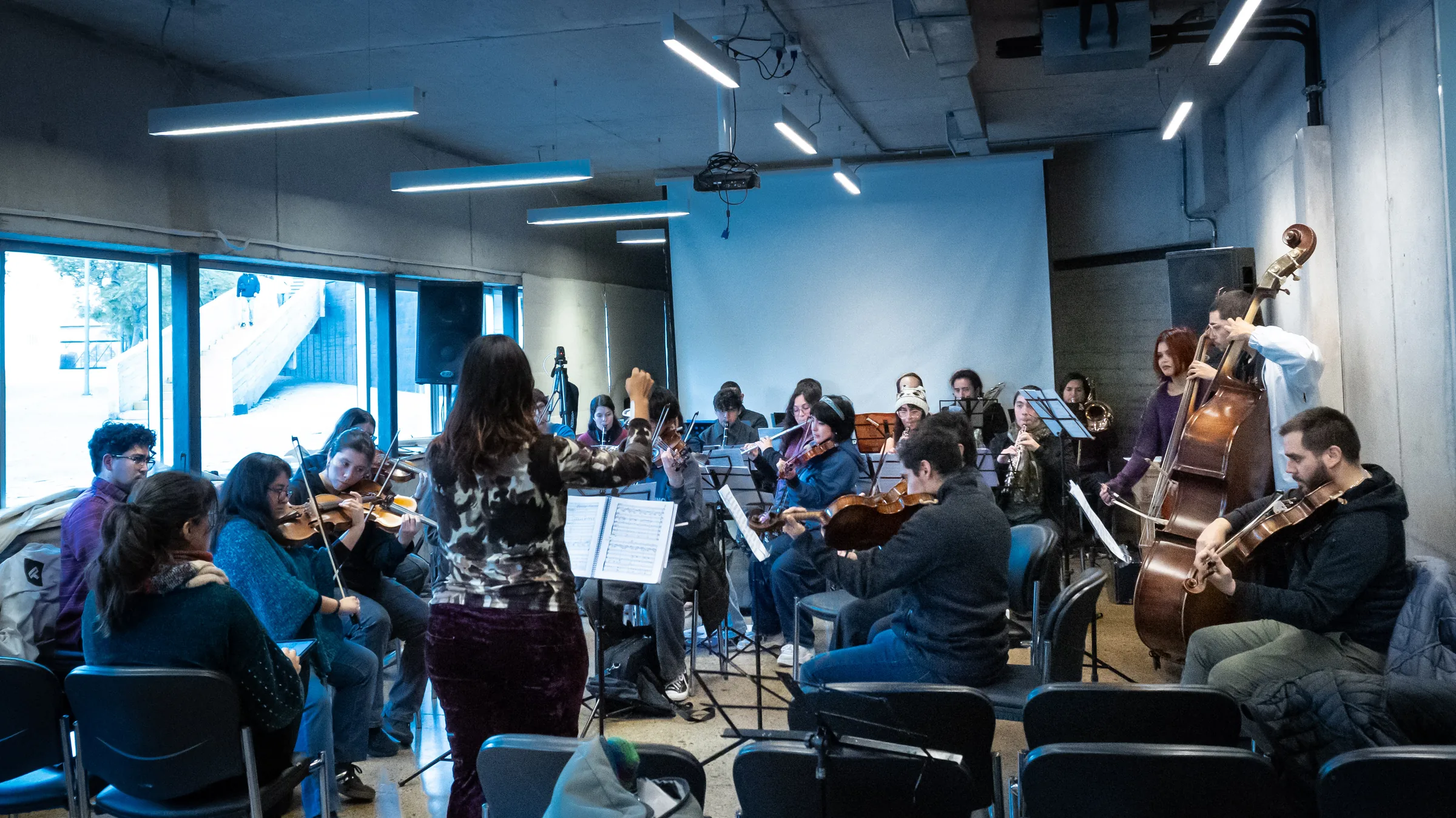 Panorámica del ensayo