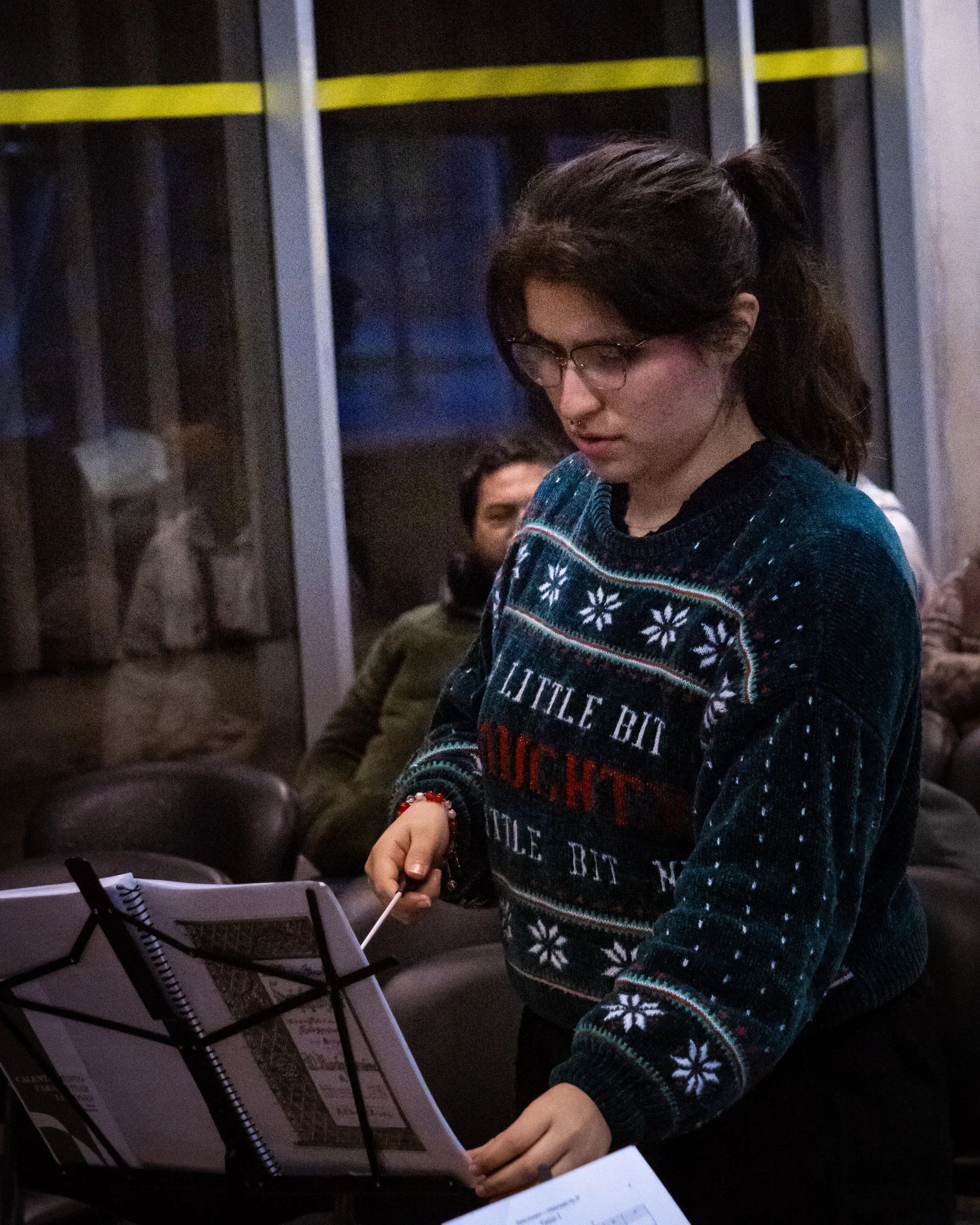 Revisando la partitura