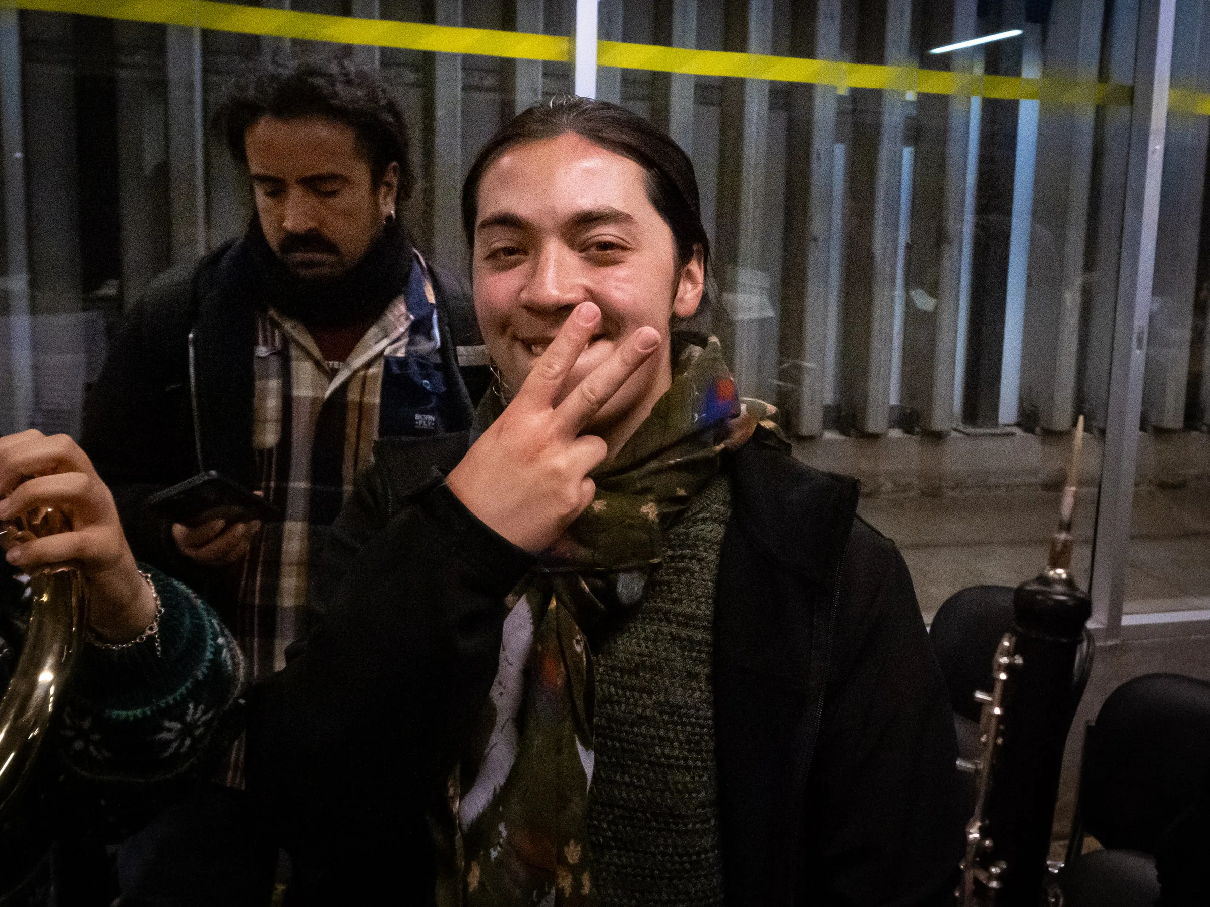 Sonrisa entre el público