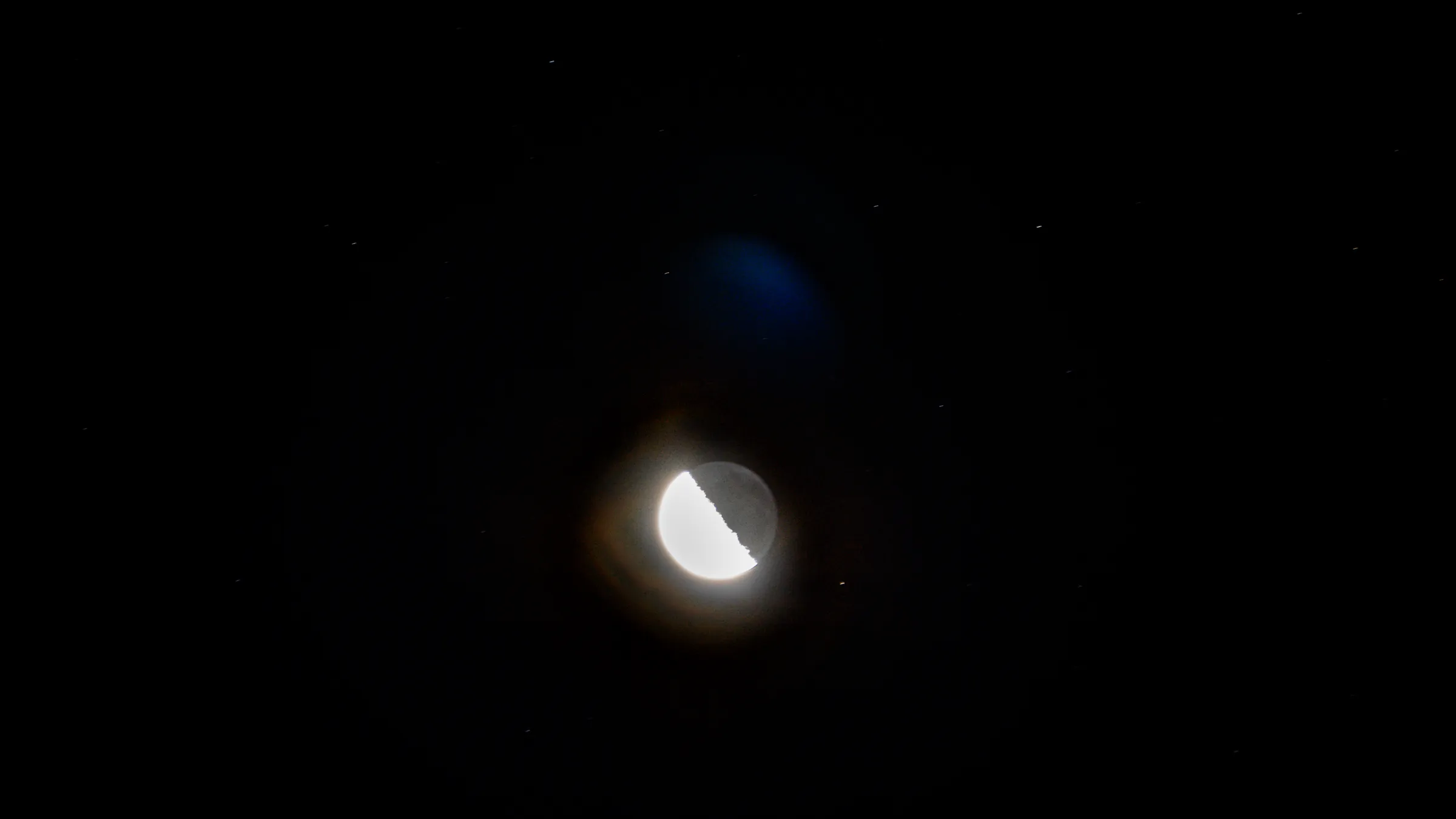 Luna en la noche