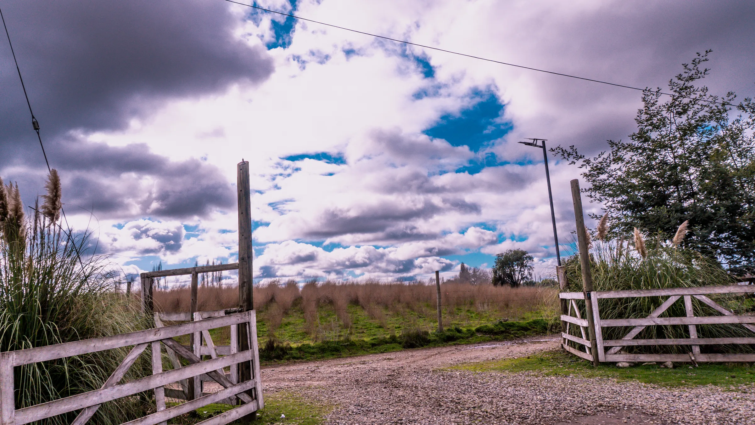 Nubes sobre el corral