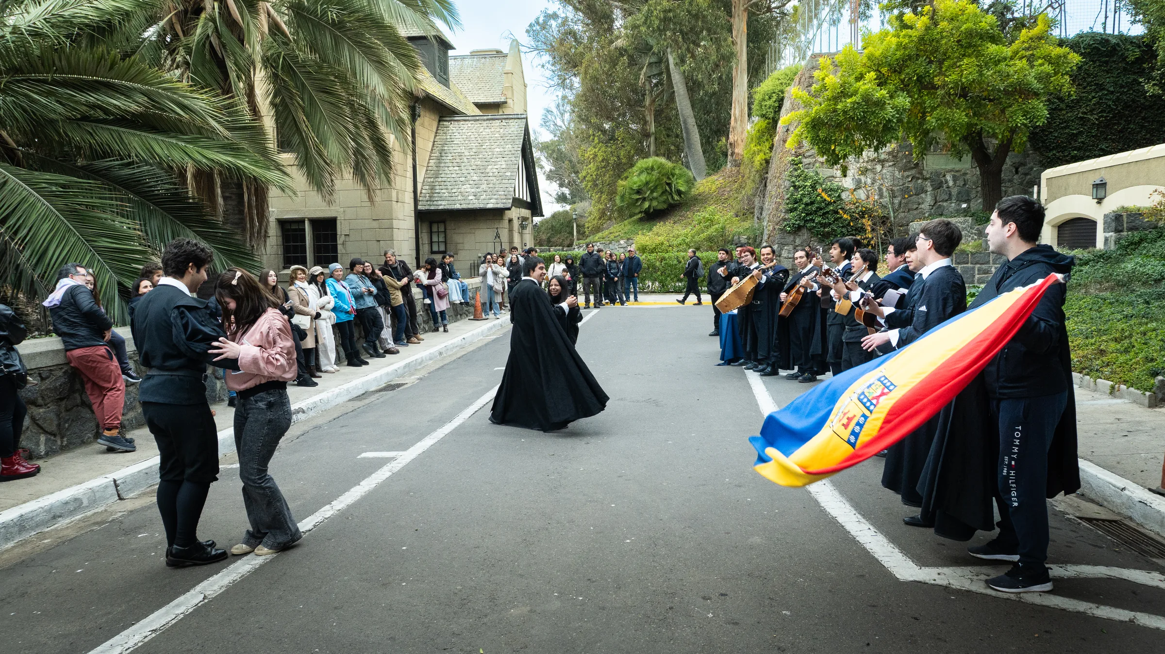 Música, baile y público